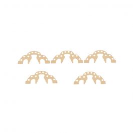 Xylem-Bell & Gossett 52-111-311-005A Discharge Gasket W/10-Holes 5-Pack
