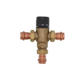 Caleffi 521506A 3-Way Thermostatic Mixing Valve 3/4" Press Connection