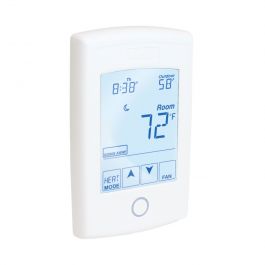 Tekmar Controls 553 2H/1C Programmable Thermostat 24V