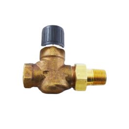 Siemens Building Technology 599-02011B 1/2" 2-Way N/C Globe Valve 3-8 PSI Brass FXUM 4.0Cv