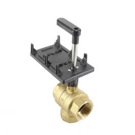 Siemens 599-10368 1-1/2" 3-Way Ball Valve 40Cv