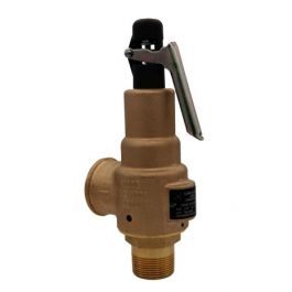 Kunkle Valve 6010FEE01AAM0150 Steam Relief Valve 1" X 1.25" 150 PSI 2583 PPH
