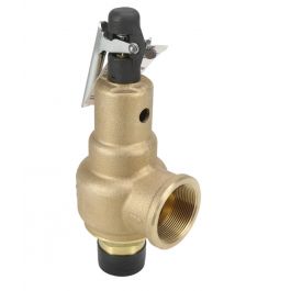 Kunkle Valve 6010HGM01AAM0150 1-1/2" x 2" Safety Relief Valve Bronze150 PSIG 6010HG