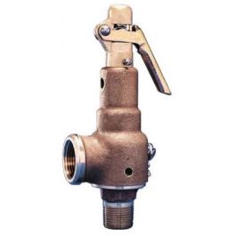 Kunkle Valve 6021DCT01AAM0100 Steam Relief Valve 1/2" x 3/4" 100 PSI 644 PPH