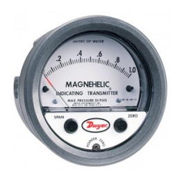Dwyer Instruments 605-3 Magnehelic Differential Pressure Indicating Transmitter 0-3"WC