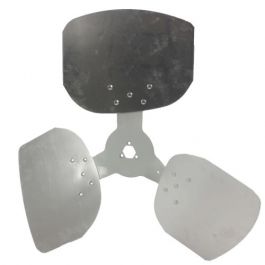 LAU 6130640001 3-Blade Fan 22" DIA 24° Pitch 1/2" Bore CW