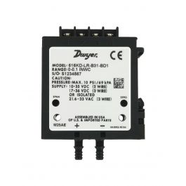 Dwyer Instruments 616KD-01 Differential Pressure Transmitter Motor 4-20 mA 0-2" WC