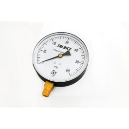 Trerice 800B4002LA100 4" Lower Pressure Gauge 0-100 PSI 1/4" NPT
