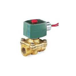 ASCO 8210G034 2-Way N/O General Purpose Brass Solenoid Valve 1/2" NPT 24 VAC
