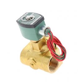 Asco 8210G18LF 1-1/4" N/O Valve 5-150 PSI Air/Water 125 PSI Oil