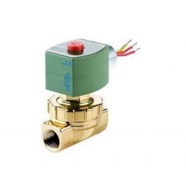 ASCO 8210G36MB-24VDC 3/8" N/C Solenoid Valve 40 PSI Air/Water 1.5Cv