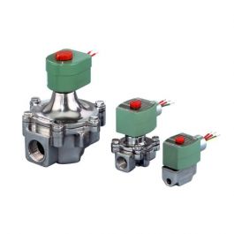 ASCO 8215B080CSA 2-Way N/C Gas Solenoid Blocking Valve 3,251,000 BTU 25 PSI 2" NPT 120-60 & 110-50 VAC