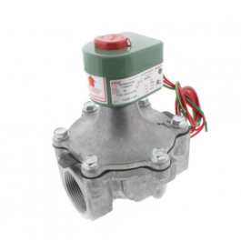 Asco 8215B70-24V Solenoid Valve Normally Closed 1-1/2" NPT 0-25 PSI 24V