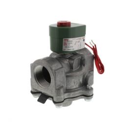 ASCO 8215C063 2-Way N/O Gas Solenoid Vent Valve 1-1/4" NPT 1793250 BTU 25 PSI 120-110 VAC 60-50Hz