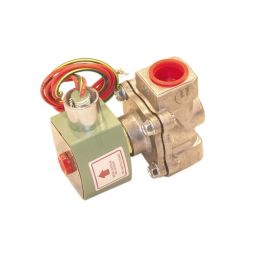 ASCO 8215G30-12VDC 2-Way Aluminum Body Solenoid Valve 3/4" NPT N/C 0-25 PSI Air/Gas 12 VDC
