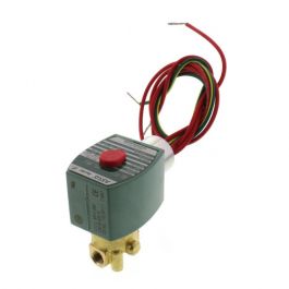ASCO 8262H002 2-Way N/C General Purpose Brass Solenoid Valve 1/8" NPT 110/120 VAC 50/60Hz
