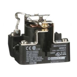 Schneider Electric (Square D) 8501CO15V20 SPST Power Relay 40A 120V