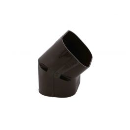 Rectorseal 85460 3.75" Slimduct 45° Vertical Elbow Brown 100