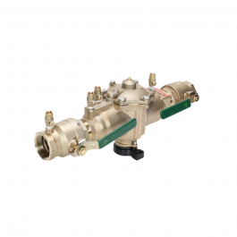 Watts 88004087 2" Lead Free Reduced Pressure Zone Backflow Preventer Assembly LF009M2-QT-S-FS