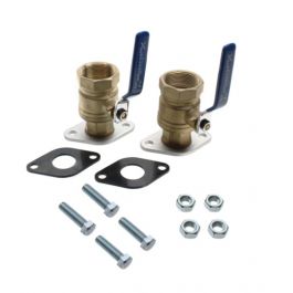Grundfos 96806133 1.5" Dielectric Isolation Valve Set Bronze GF 15/26 Flange