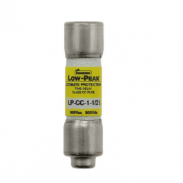 Bussmann Fuse LP-CC-1 1/2 Midget Fuse Time Delay 1.5A 600 VAC