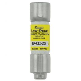 Bussmann Fuse LP-CC-20 Class CC Time Delay Fuse 20A 600 VAC