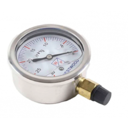 Auburn S100-295 2.5" Liquid Fill Gauge 1/8" Bottom Mount