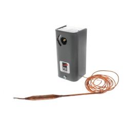 Johnson Controls A19AAD-5C SPST Remote Bulb Temperature Controller Compensated Differential 2°F/30°F-50°F 6' Cap NEMA-1