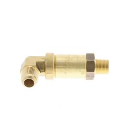 Mueller Industries AD15514 Angle Pressure Relief Valve 1/2" NPTFE X 5/8" Flare 235 PSI