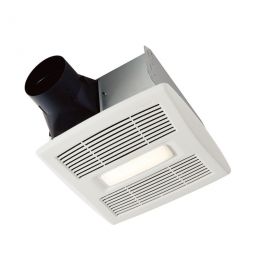 Broan-Nutone AE80BL LED Light Bathroom Exhaust Fan 80 CMF