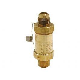 Mueller Industries AG15503 Pressure Relief Valve 350 PSI 3/8" NPTFE X 1/2" Flare