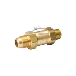 Mueller Industries AH15502 Pressure Relief Valve 400 PSI 3/8" NPTFE X 3/8" Flare