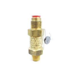 Mueller Industries AH15503 Pressure Relief Valve 400 PSI 3/8" NPTFE X 1/2" Flare