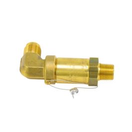 Mueller Industries AI15514 Angle Pressure Relief Valve 1/2" x 5/8" NPTFE Flare 425 PSI