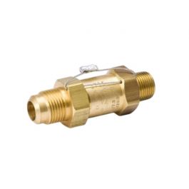 Mueller Industries AJ15502 Pressure Relief Valve 450 PSI 3/8" NPTFE X 3/8" Flare
