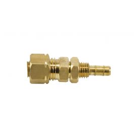 Schneider Electric (Barber Colman) B-138 1/4" Barbed x 1/4" Bulkhead Compressor Pack of 25