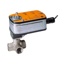 Belimo B323+LF24-MFT 1" 3-Way SR Characterized Control Valve W/Actuator Proportional 24V 10Cv