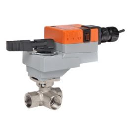 Belimo B323+LRB24-3 1" 3-Way NSR Valve Actuator On/Off Floating 45 in-lb 24V