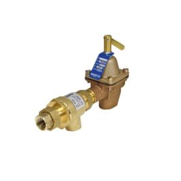 Watts B911T Combo Back Flow Preventer & Pressure Reducing Valve 1/2" NPT
