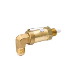 Mueller Industries BG33746 Pressure Relief Valve 1/4" X3/8" ANG NPTFE-Flare 350 PSI