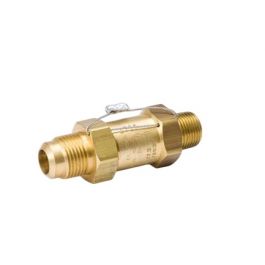 Mueller Industries BJ33752 Pressure Relief Valve 1/4" X 3/8" NPTFE X Flare 450 PSI