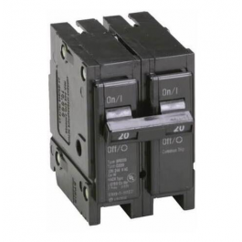 Cutler Hammer-Eaton BR220 2-Pole Circuit Breaker 20A 120-240V