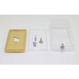 Beko Thermostat Guards BTG-54VL Beige Metal Guard 6" X 4-1/8" X 3"