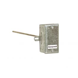 Honeywell C7041B2005/U Duct Or Hot Water Immersion Thermostat W/20K Ohm Thermistor Sensor & 6" Insertion UPC Code: 085267257091