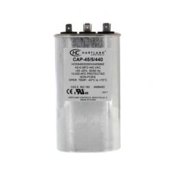 Hartland Controls CAP-45/5/440 Oval Run Capacitor 45/5 MFD 370/440V