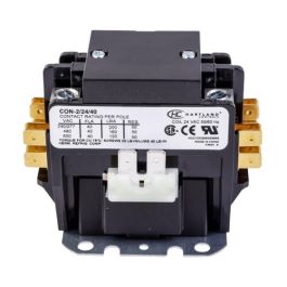 Hartland Controls CON-2/24/40 2-Pole Contactor 40A 24V