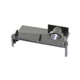 Trane CON0466 Plastic Drain Pan Connector-Black
