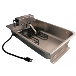 Supco CP808 1000W Commercial Evaporative Condensate Pan 15Qt 120V