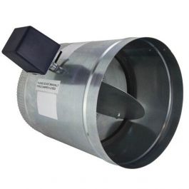 iO HVAC Controls D-06 2-Wire 6" Round SR Damper 24V