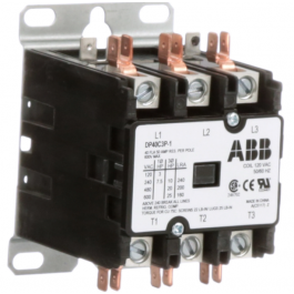 ABB DP40C3P-1 3-Pole N/O Contactor 40A 120V